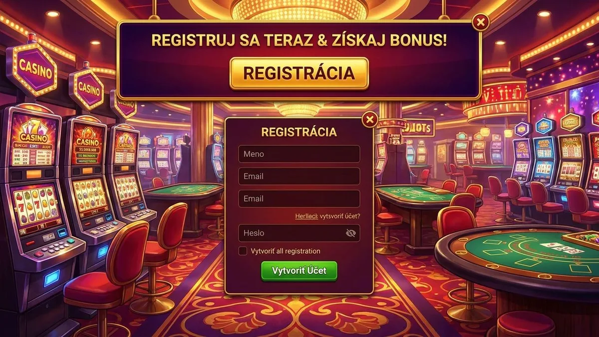 Registrácia s bonusom